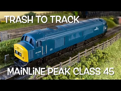 Видео: Мусор на рельсы. Эпизод 28. Главный локомотив класса 45, пиковый.