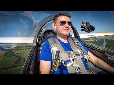 Видео: Пилот авиакомпании — первый самостоятельный полёт на планере | PlaneOldBen