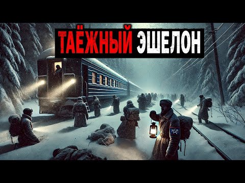 Видео: Железнодорожный Эшелон, Везущий Архивные Документы НКВД через Тайгу, бесследно ПРОПАДАЕТ