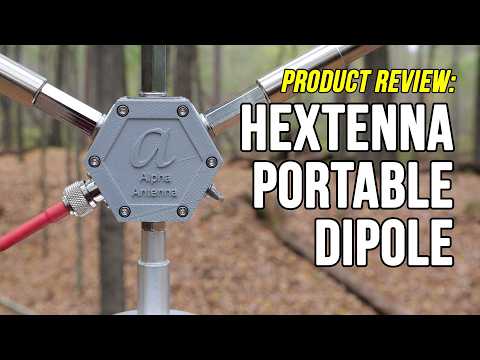 Видео: Это лучшая портативная антенна DX? Alpha Antenna HexTenna