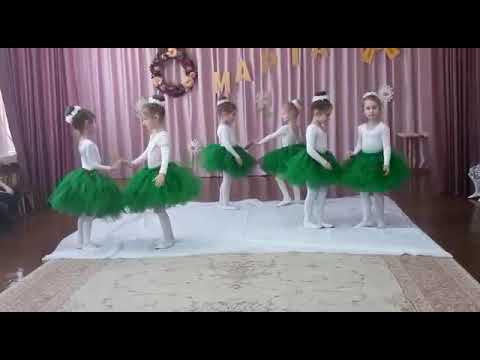 Видео: весенний танец "Подснежники" (2021)