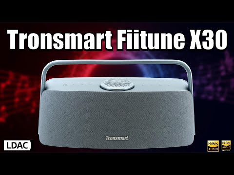 Видео: Tronsmart Fiitune X30  ВАУ эффект гарантирован! Колонка Fiitune X30 с высококачественным звучанием!