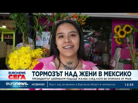 Видео: Президентът на Мексико Клаудия Шейнбаум подаде жалба след като бе опипана от мъж