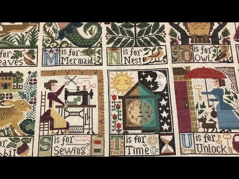 Видео: Живой процесс вышивки/болтология на тему организации процесса вышивки и соцсетей