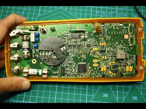 Видео: Внутренности дорогущего мультиметра FLUKE 289
