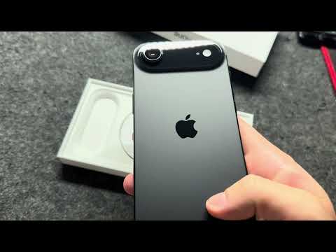 Видео: Распаковка iPhone Air Black Черный Negro (Orange Spain España)