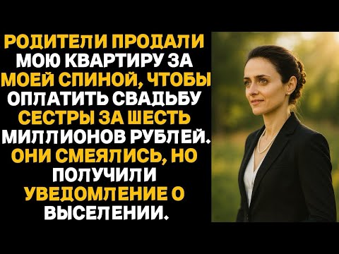 Видео: Мои родители продали мою квартиру, чтобы оплатить свадьбу сестры за 6млн рублей, не предупредив меня