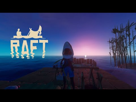 Видео: СМЕРТЬ АКУЛЫ | Raft #2