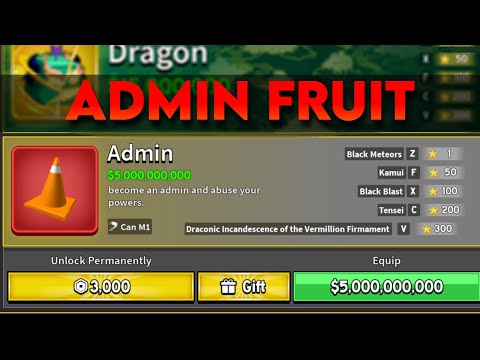Видео: Получение секретного административного фрукта в Blox Fruits.. [Создано фанатами]