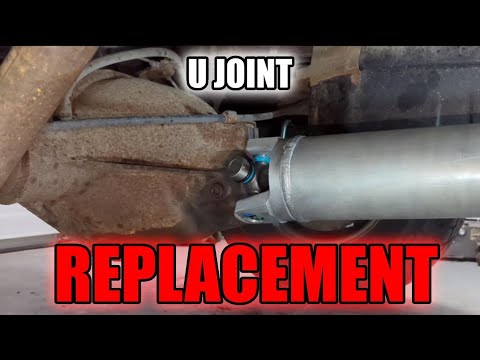 Видео: Замена карданного шарнира | Chevy K1500 1994 года (универсальный шарнир)