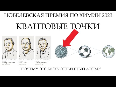 Видео: Что такое квантовые точки? Нобелевская премия 2023 по химии