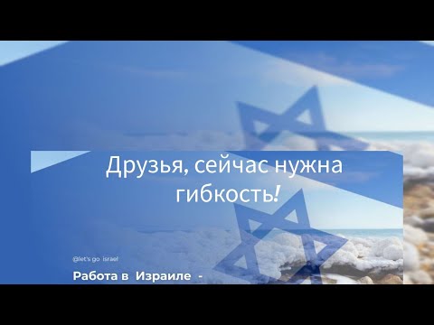 Видео: Работа в Израиле/ А умный в гору не пойдет,умный... Б  Г обойдет..../#трудоустройство