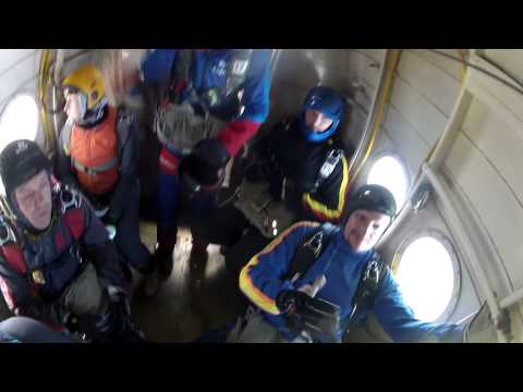 Видео: Показательные прыжки Ватулино 2014