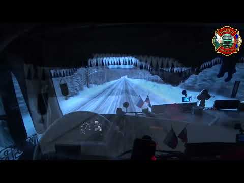 Видео: в порт Ванино за рыбой. после снегопада в гололед пустой. Без связи и цивилизации