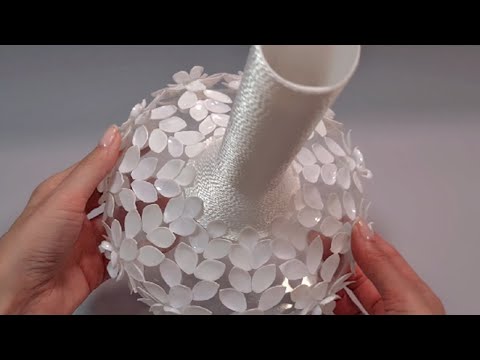 Видео: DIY😍 Вы удивитесь, когда увидите, из чего сделана эта ваза.