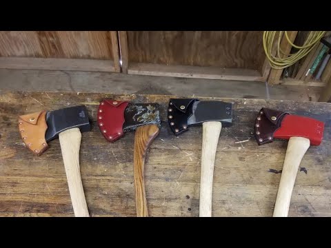 Видео: Дёшево! Просто! Кожаные ножны для топора может сделать каждый! Даже ты!