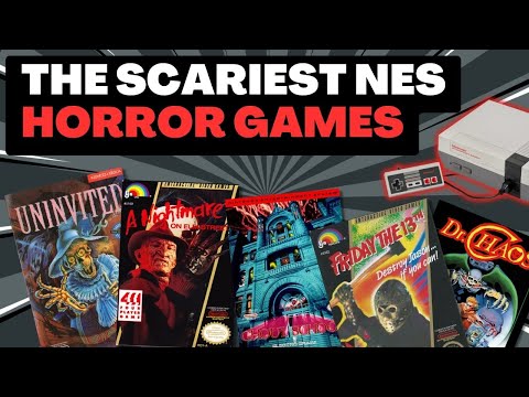 Видео: Самые СТРАШНЫЕ игры ужасов для NES!