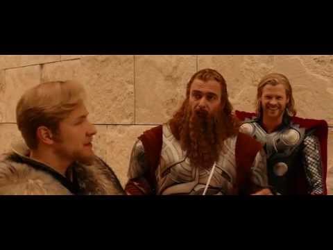 Видео: Тор: вырезанные сцены. Русский дубляж.
