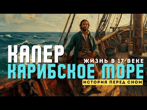 Видео: Английский капер 17 века 🌙История для сна : между штилем и штормом