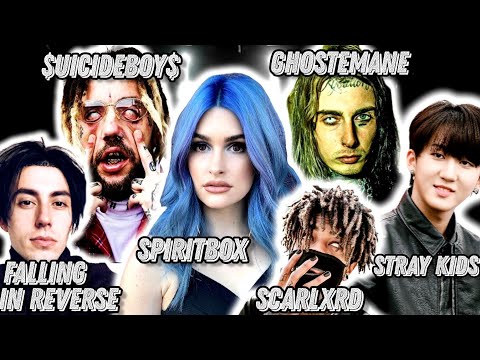 Видео: Реакция на Ghostemane, Stray Kids, Falling in Reverse, Suicideboys, Scarlxrd, Landmvrks, Spiritbox