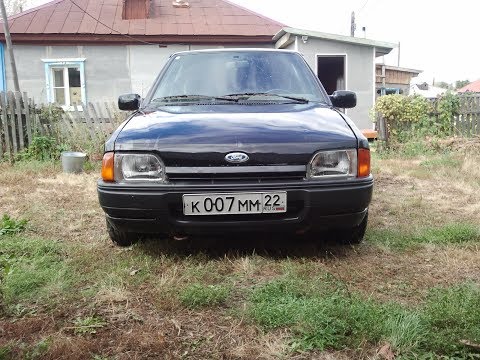 Видео: Ford Escort, обзор и первый запуск после простоя