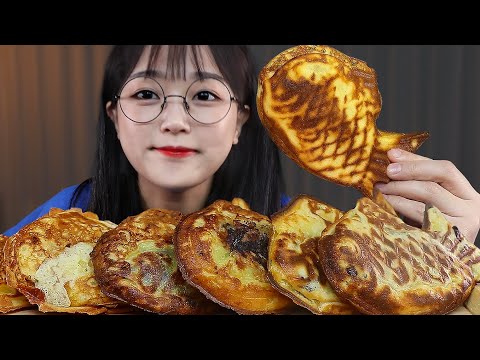 Видео: АСМР ЕДА Хлеб в форме рыбы (Тайяки) | MUKBANG | EATING SHOW