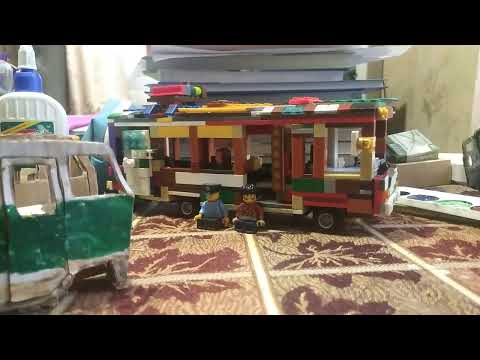 Видео: Обзор на пока что все автобусы из картона.