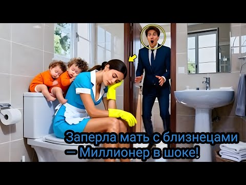 Видео: 💥Домоправительница ЗАПЕРЛА мать с детьми — реакция МИЛЛИОНЕРА потрясла всех!