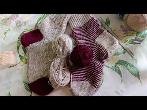 Видео: 🧦 НОСКИ НА ЗАКАЗ : 🧶 ПРОСТЕНЬКО, НО, СО ВКУСОМ ... 💛