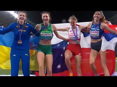 Видео: Финал соревнований по прыжкам в высоту среди женщин на чемпионате мира по легкой атлетике в Токио...