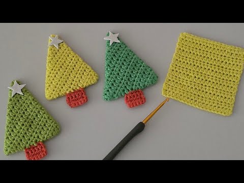 Видео: 🎄10-минутный урок по вязанию крючком новогодней елки, не требующий никаких навыков