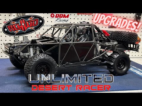 Видео: Модернизации Traxxas UDR (шестигранники RC4WD, сервопривод Reefs, XT90)