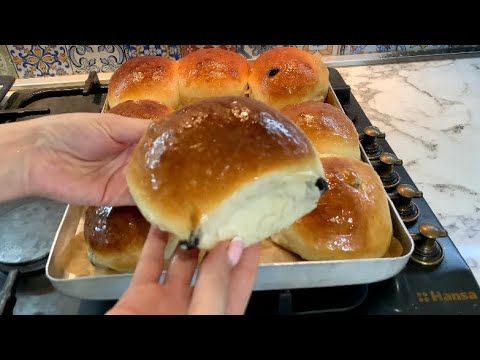 Видео: Воздушные булочки как пух Лучший рецепт