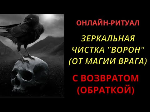Видео: 🪞ЗЕРКАЛЬНЫЙ БУМЕРАНГ ВРАГУ "ВОРОН" l ОНЛАЙН-ЧИСТКА ОТ НЕГАТИВА🖤