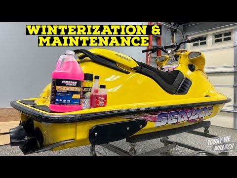 Видео: Подготовка и обслуживание двухтактных двигателей Sea-Doo к зиме — сегодня мы беремся за самодельн...