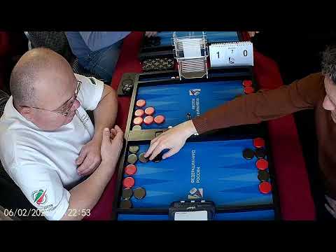 Видео: Длинные нарды. Кубок Дружбы. К.Ушаков - С.Петухов