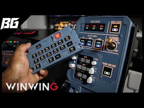 Видео: Панель управления шасси и ECAM WinWing Airbus — перед покупкой!
