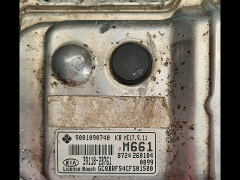 Видео: Ремонт ECU ME-17.9.11 замена Bosch 40048.