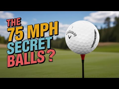 Видео: Наберите 15+ ярдов: лучший мяч для гольфа со скоростью 75 миль в час (2025)