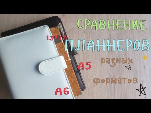 Видео: Форматы ежедневников. Какие бывают? Какой выбрать?