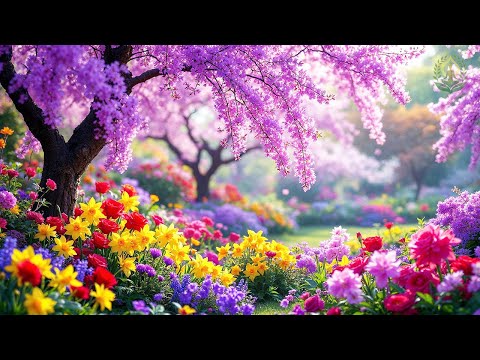 Видео: (Без рекламы) Весеннее цветение - музыкальная терапия 🌿 Успокаивает нервную систему и освежает ду...