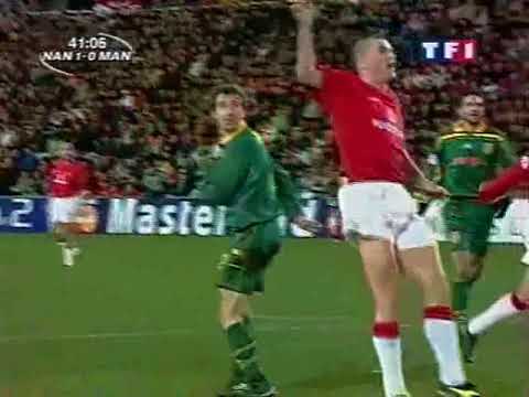 Видео: ЛЧ 2001-02 2гр этап Группа A 3 тур  Нант Ман Юнайтед  фрагменты