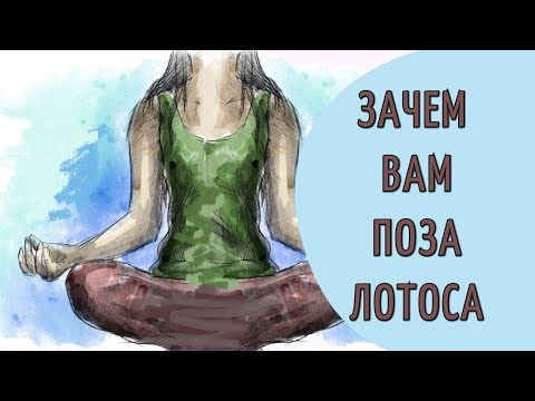Видео: Зачем вам поза Лотоса (Падмасана)