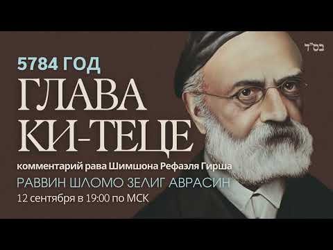 Видео: Тора с комментариями рава Гирша | Глава Ки-Теце | раввин Шломо Зелиг Аврасин