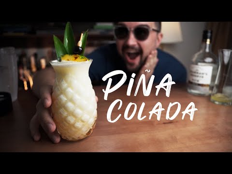 Видео: PIÑA COLADA | ПИНЬЯ КОЛАДА | Летний коктейль
