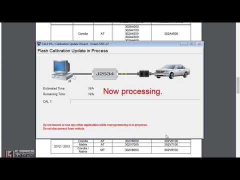 Видео: Перепрограммирование Toyota PCM с помощью устройства J2534