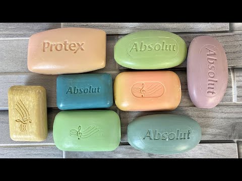 Видео: ASMR Cutting rancid soap. Резка прогорклого мыла. Satisfying soap video.