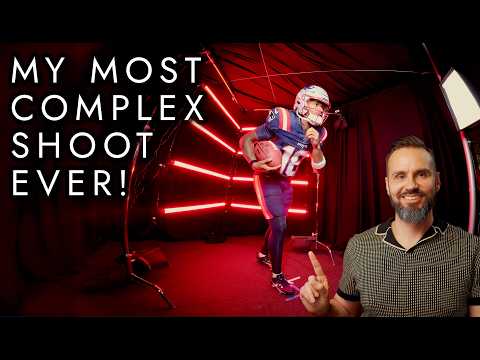 Видео: Съёмка 42 спортсменов за 1 день на 5 площадках — одна из самых сложных в моей карьере