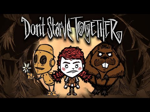 Видео: Рекви с друзьями пытается не голодать // Don't Starve Together #1