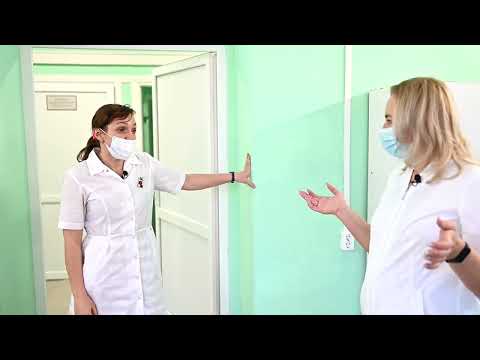 Видео: Палаты в послеродовом отделении корпуса Б РКПЦ (черновой вариант)